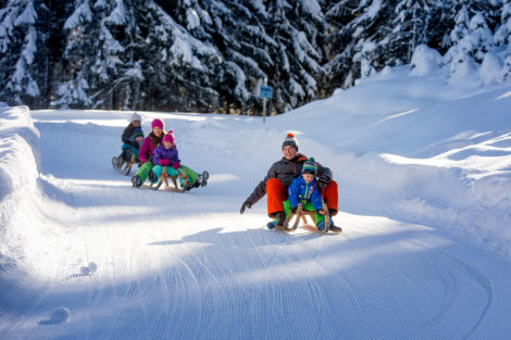 Rodeln - Winterurlaub in Radstadt